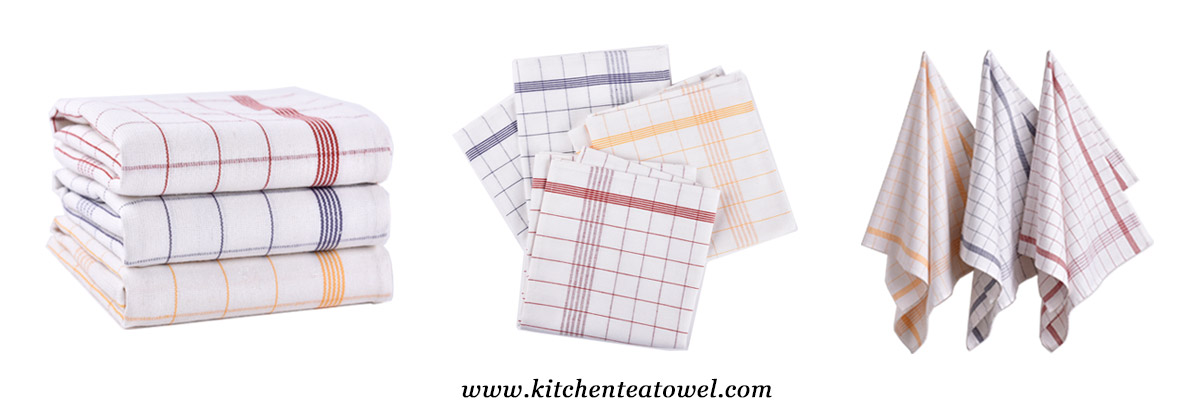 100% Cotton Yarn Dyed Linen Tea Towels