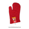 Solid color cotton kitchen gloves