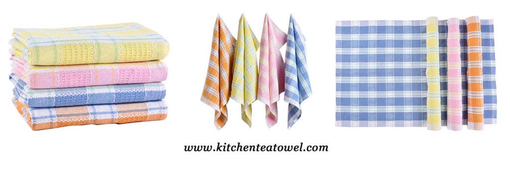 Wholesale Custom 100% Cotton Waffle Weave Kitchen Towels