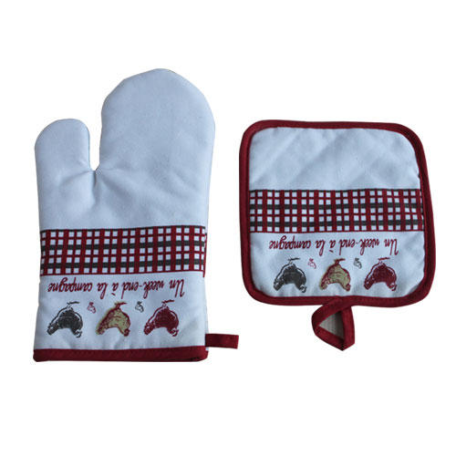 Kitchen glove cotton oven gloves thick oven gloves Kitchen glove cotton oven gloves thick oven gloves