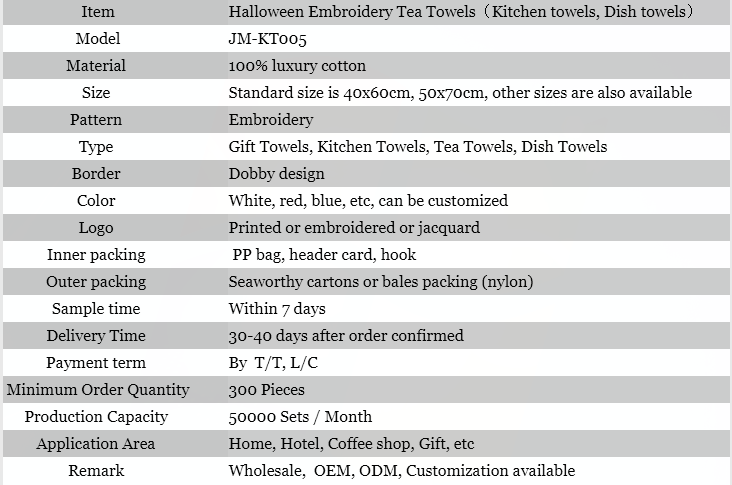 Embroidery kitchen towels 1