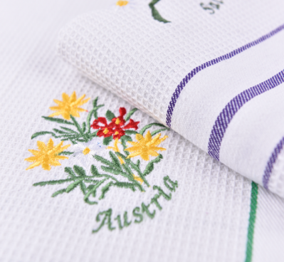 Embroidery kitchen towels 3